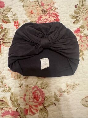 kate quinn Black Knot Turban Headwrap